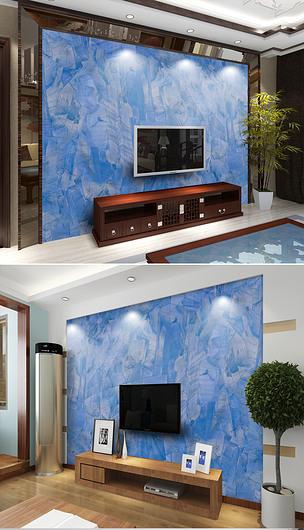 新款高清大气蓝色大理石大板背景墙下载-编号18442657-大理石背景墙-